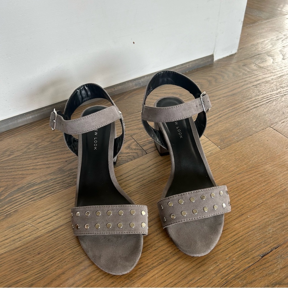 New Look Studded Heeled Sandal